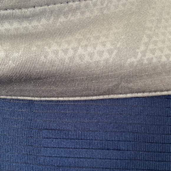 NFL Team Apparel Quarter Zip Lightweight Sweater- New England Patriots - Picture 5 of 6